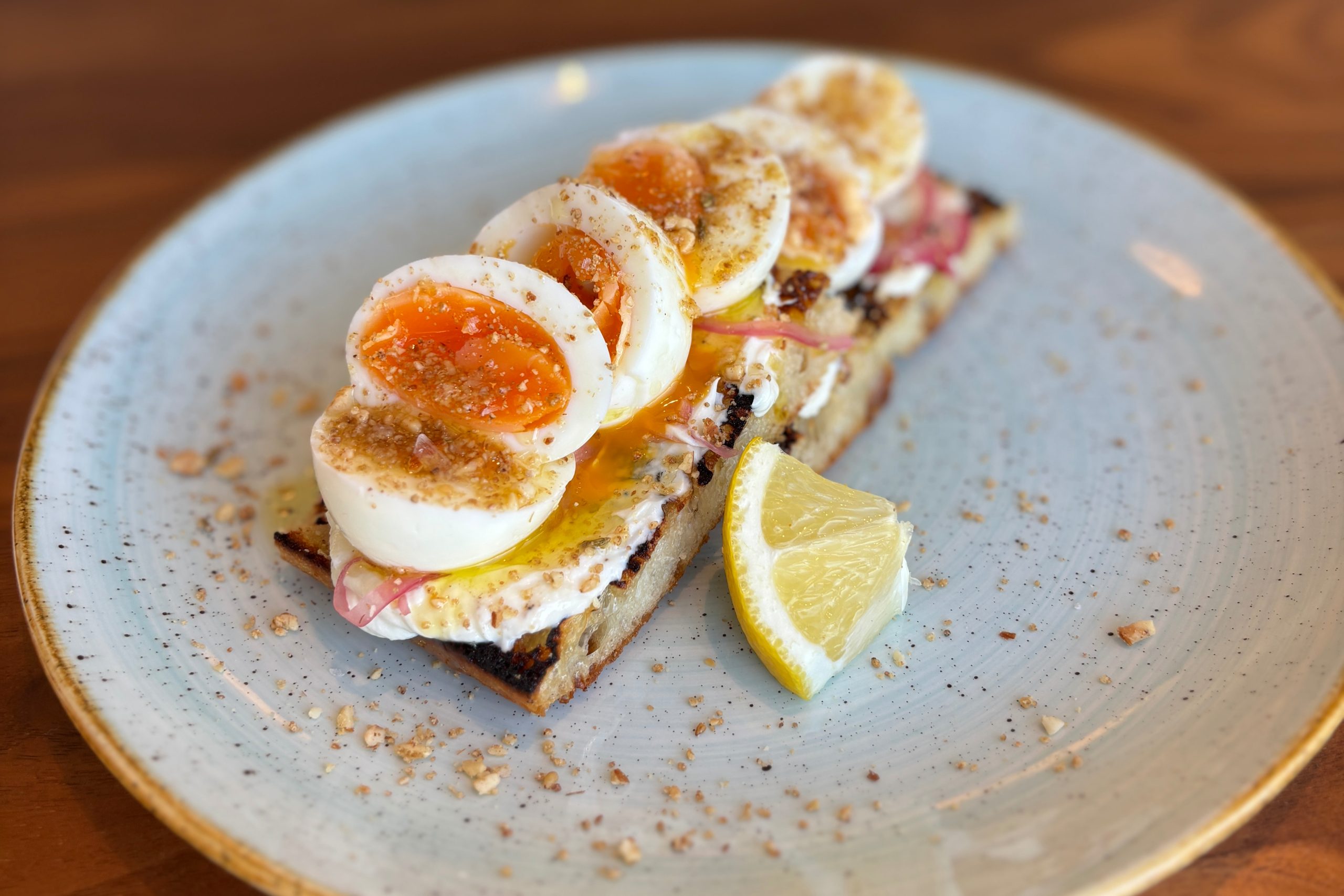 Eggs on toast